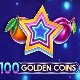 100 Golden Coins logo by Amusnet Interactive Spinjoys Casino
