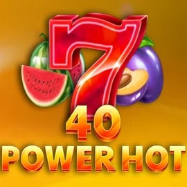 Official Slots logo: 40 Power Hot by Amusnet Interactive at Spinjoys Casino