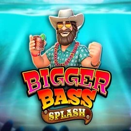 Bigger Bass Splash online game logo by Pragmatic Play on spinjoyss.nl