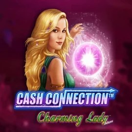 Cash Connection Charming Lady slot logo by Novomatic at Spinjoys Casino