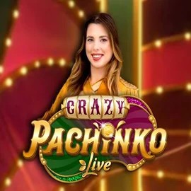 Crazy Pachinko casino game by Evolution – featured logo at Spinjoys Casino