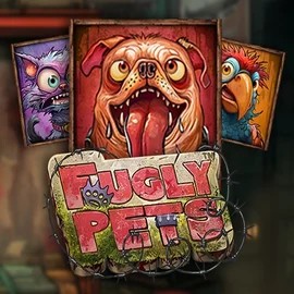 Fugly Pets by Stakelogic, showcased at spinjoyss.nl – game logo