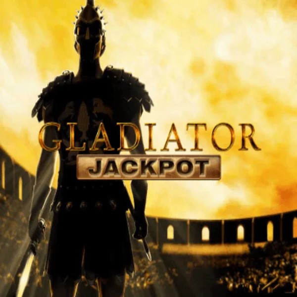 Slots logo of Gladiator Jackpot from Playtech at Spinjoys Casino