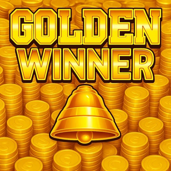 Golden Winner logo by Inspired Gaming at Spinjoys Casino