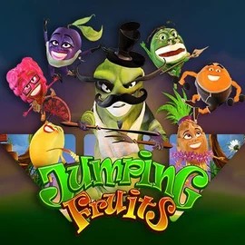 Jumping Fruits casino game by Wazdan – featured logo at Spinjoys Casino