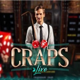 Enjoy Live Craps by Evolution – logo hosted on spinjoyss.nl