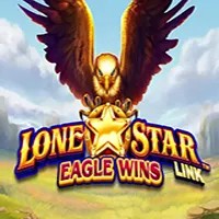 Official Slots logo: Lone Star Link Eagle Wins by Novomatic at Spinjoys Casino