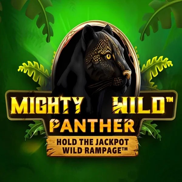 Mighty Wild Panther logo by Wazdan Spinjoys Casino