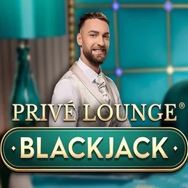 Privé Lounge Blackjack slot icon by Pragmatic Play, available at Spinjoys Casino