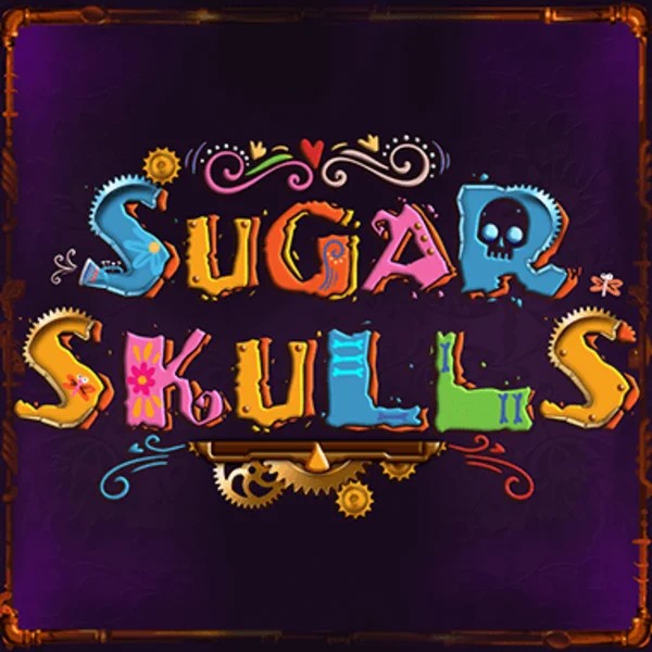 Sugar Skulls slot visual from Booming Games available on spinjoyss.nl