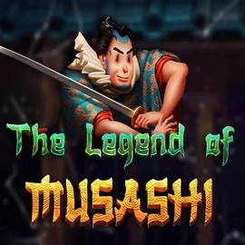 The Legend of Musashi online game logo by Peter & Sons on spinjoyss.nl