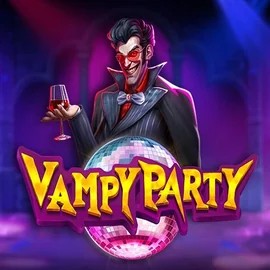 Vampy Party logo by Pragmatic Play Spinjoys Casino